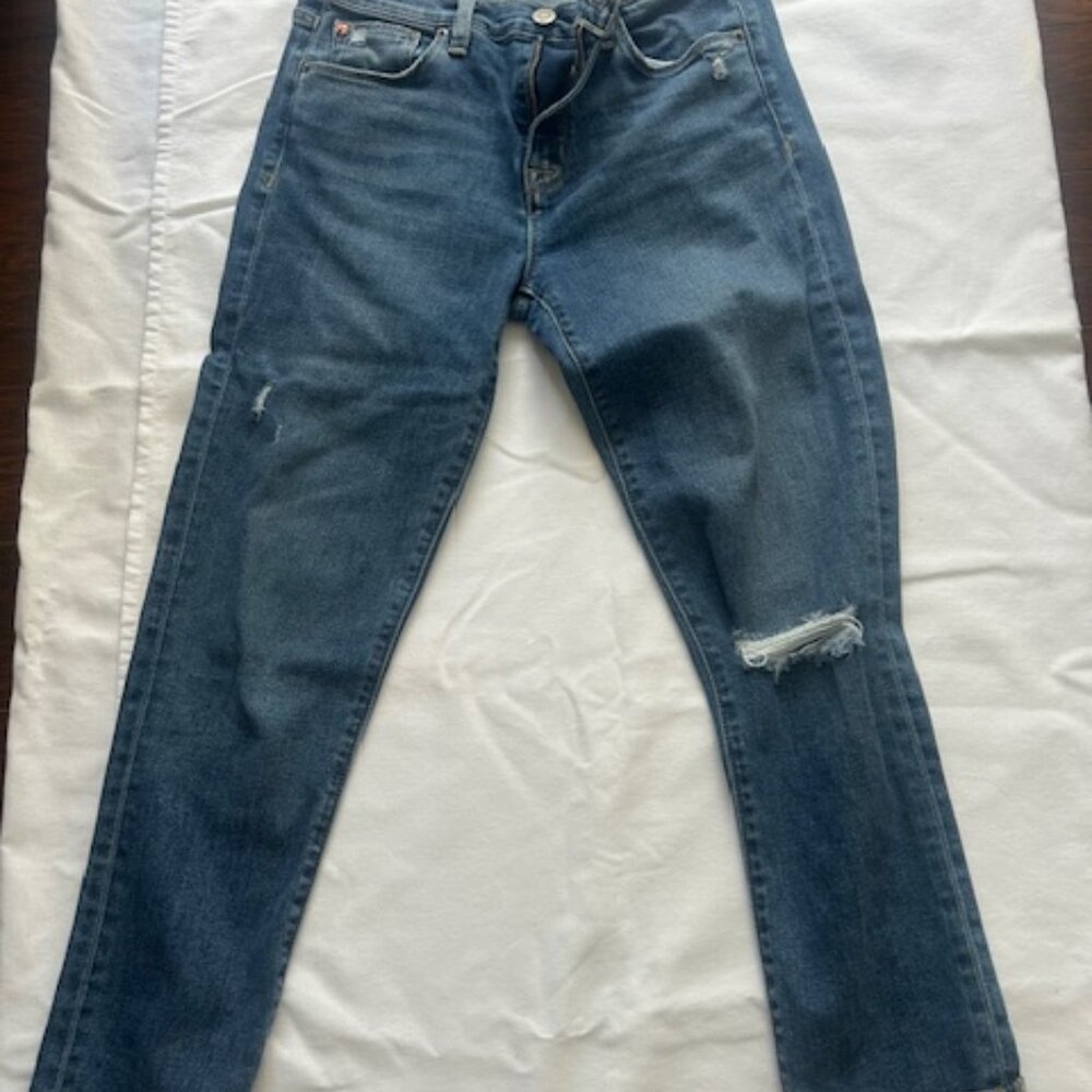 Hudson Natalie Mid Rise Slim Boyfriend Jeans - Size 27 Barely worn